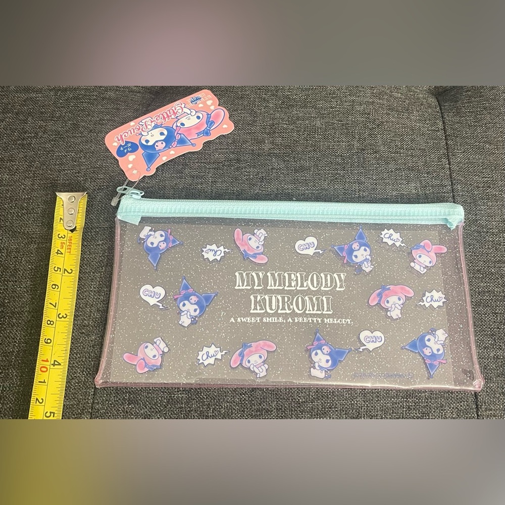 My Melody and Kuromi zipper bag/pouch/pencil case/etc.